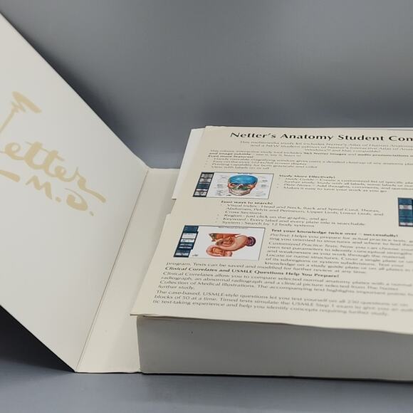 Atlas of Human Anatomy by Frank H. Netter & Anatomy Interactive CD - Picture 3 of 10